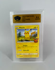 Pokemonkarte Pikachu Trick or Trade SGS 8.5 (ENG)